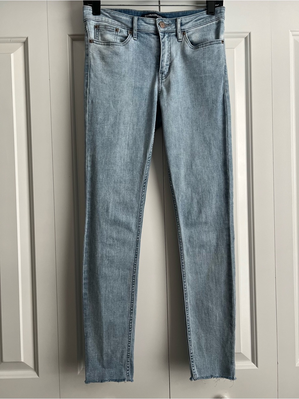 Calvin Klein Light Blue Skinny Jeans Size 26